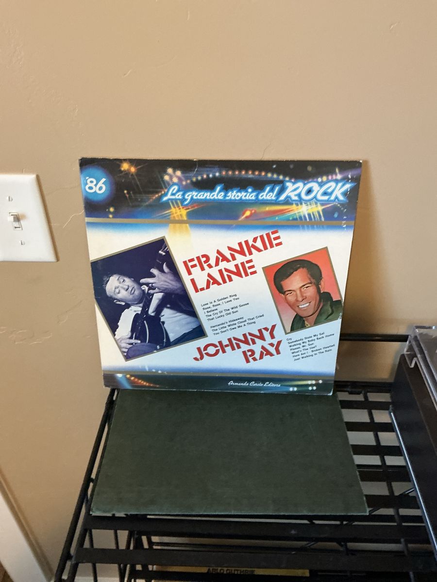 Frankie Laine & Johnny Ray - La Grande Storia Del Rock Vinyl LP Record