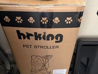 New pet stroller