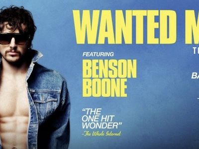 VEGAS Benson Boone Wanted Man Tour tix $750 OBO