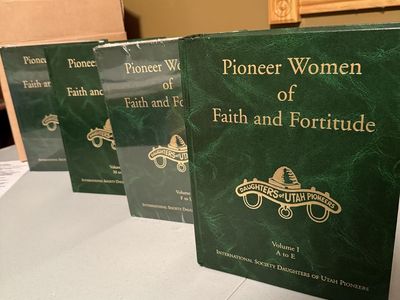 History Books-Pioneer Women of Faith and Fortitude 4 Volume Set - Daughters of Utah Pioneers