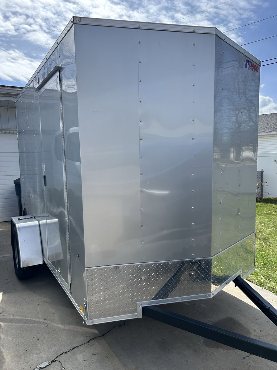 6x10 Pace American OutBack DLX Enclosed Cargo Utility Trailer