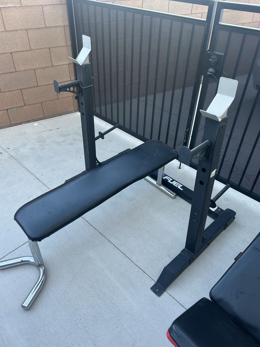 Weight Bench and Rack Combo for Home Gym