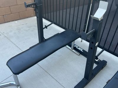 Weight Bench and Rack Combo for Home Gym