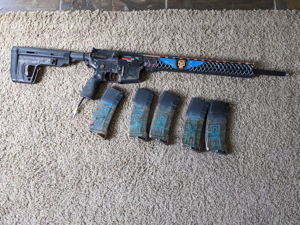 custom hpa airsoft m4