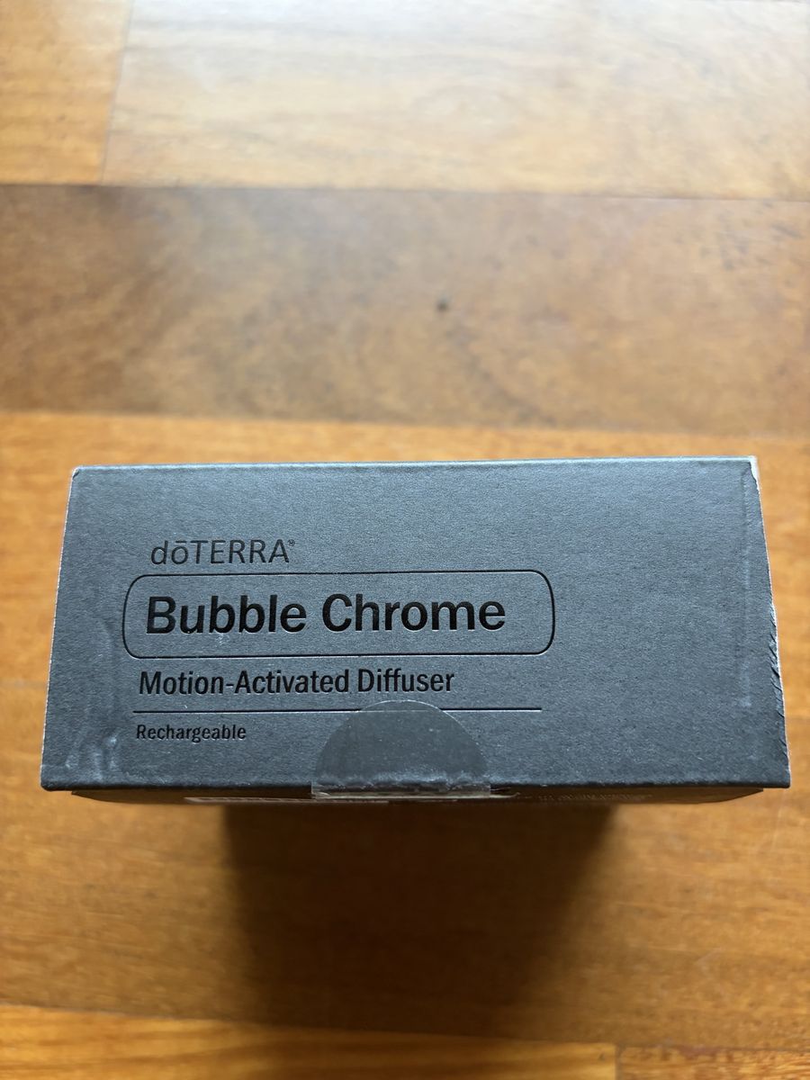 doTERRA Bubble Chrome Motion-Activated Rechargeable Diffuser - New in Box