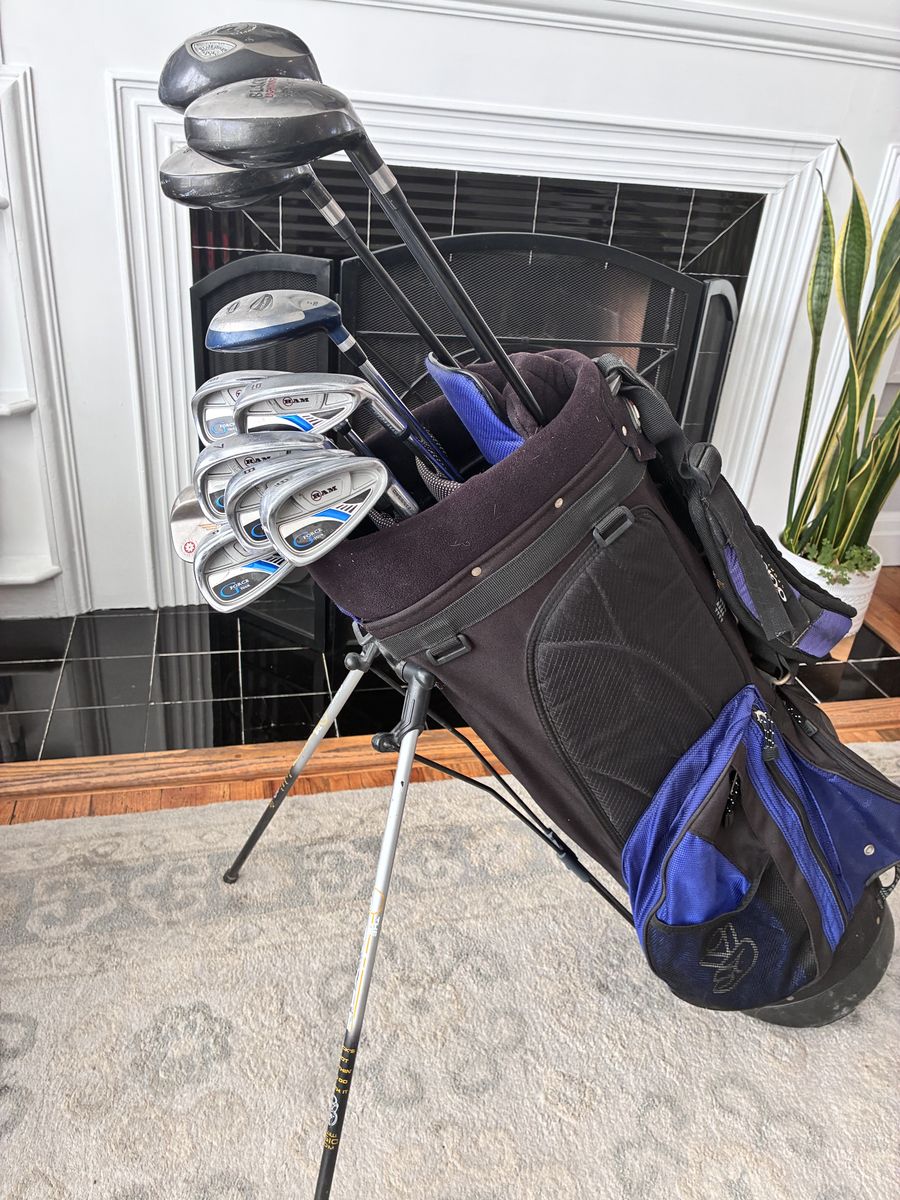 Mens Callaway Ram Ogio Golf Clubs Set