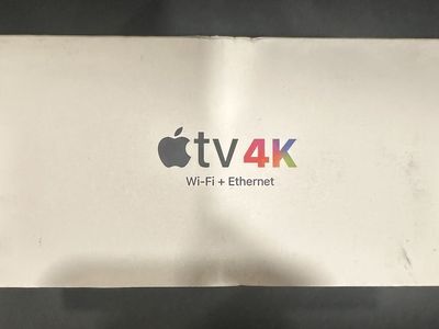AppleTV 4K WiFi + Ethernet
