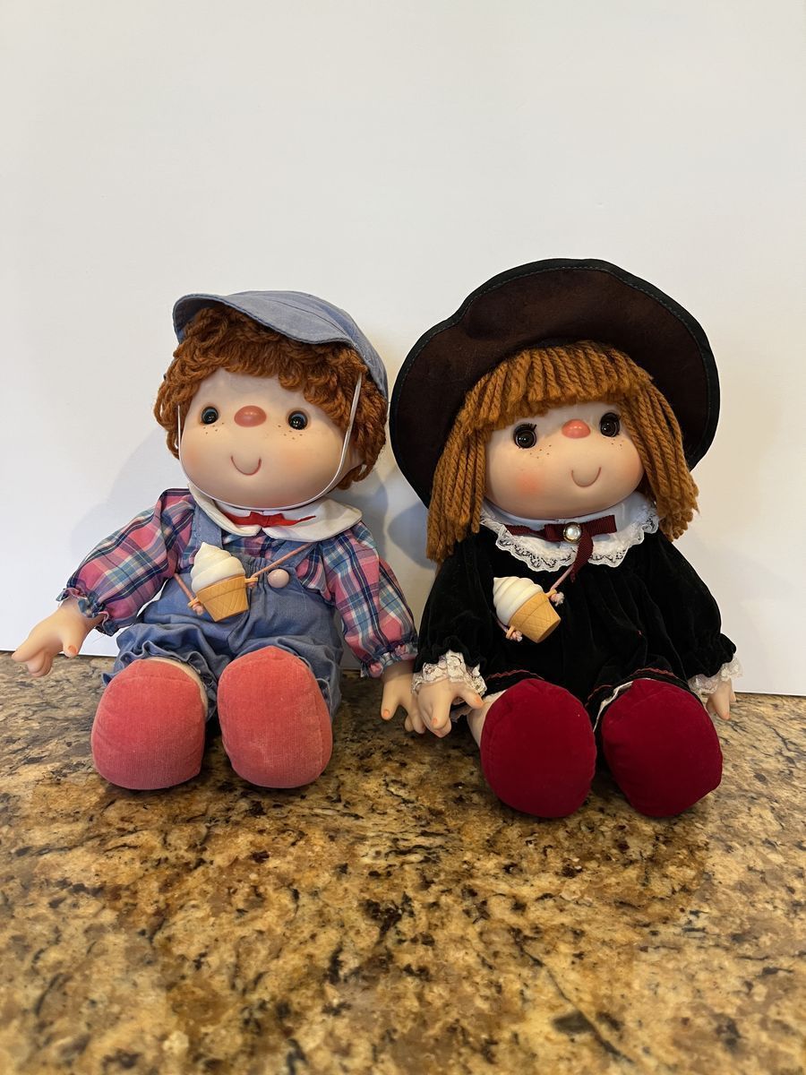 Two Ice Cream Kids Dolls