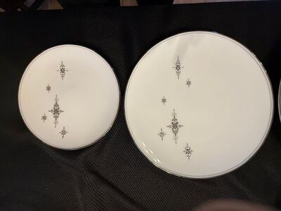 Vintage Noritake ‘Stella’ #6602 fine China, made in Japan (1965–1972) Set of 12.