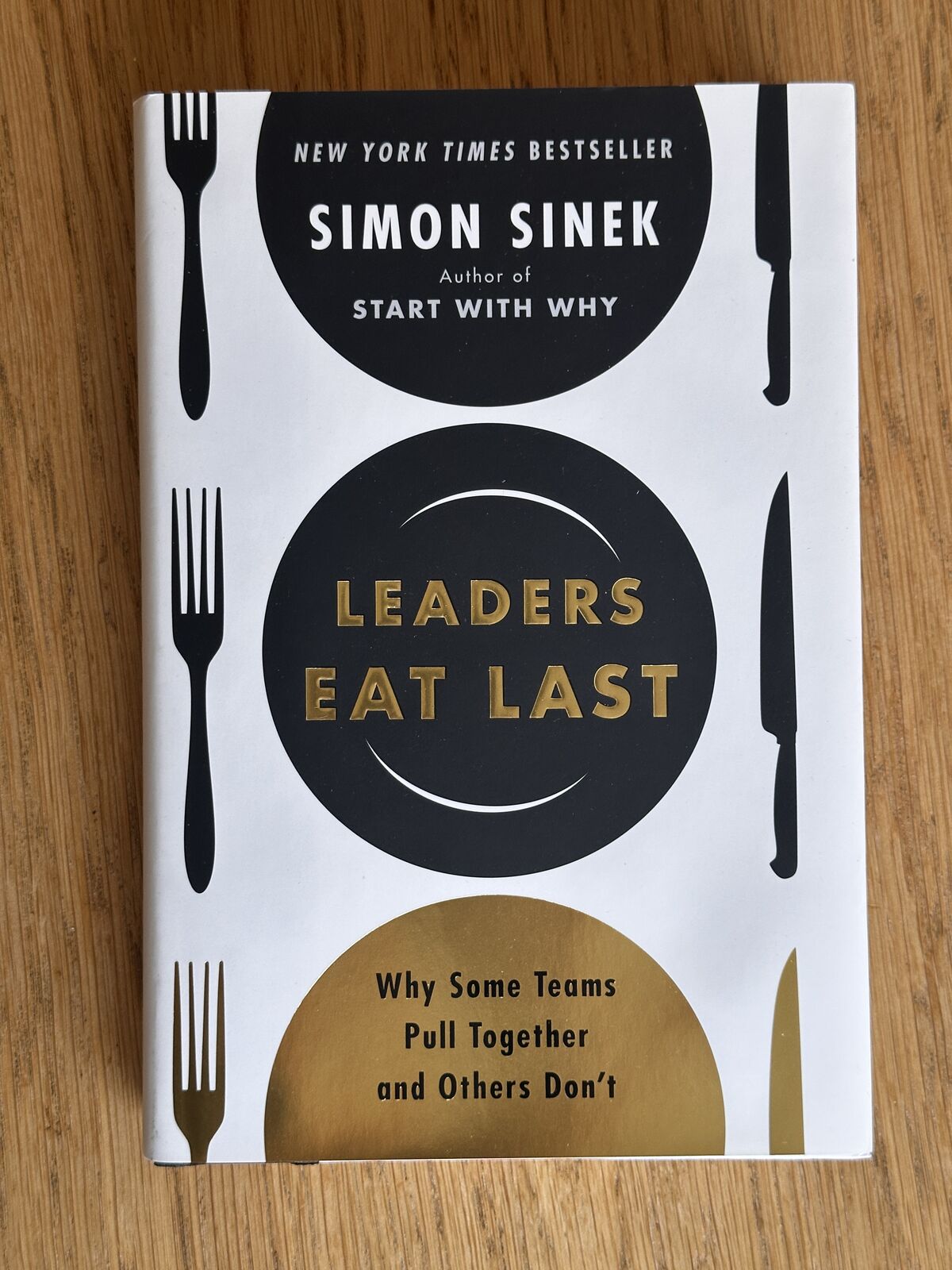 NEW Simon Sinek book - Leaders Eat Last - Hardcover. Retail $28