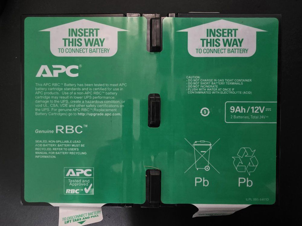 APC Replacement Battery APCRBC124