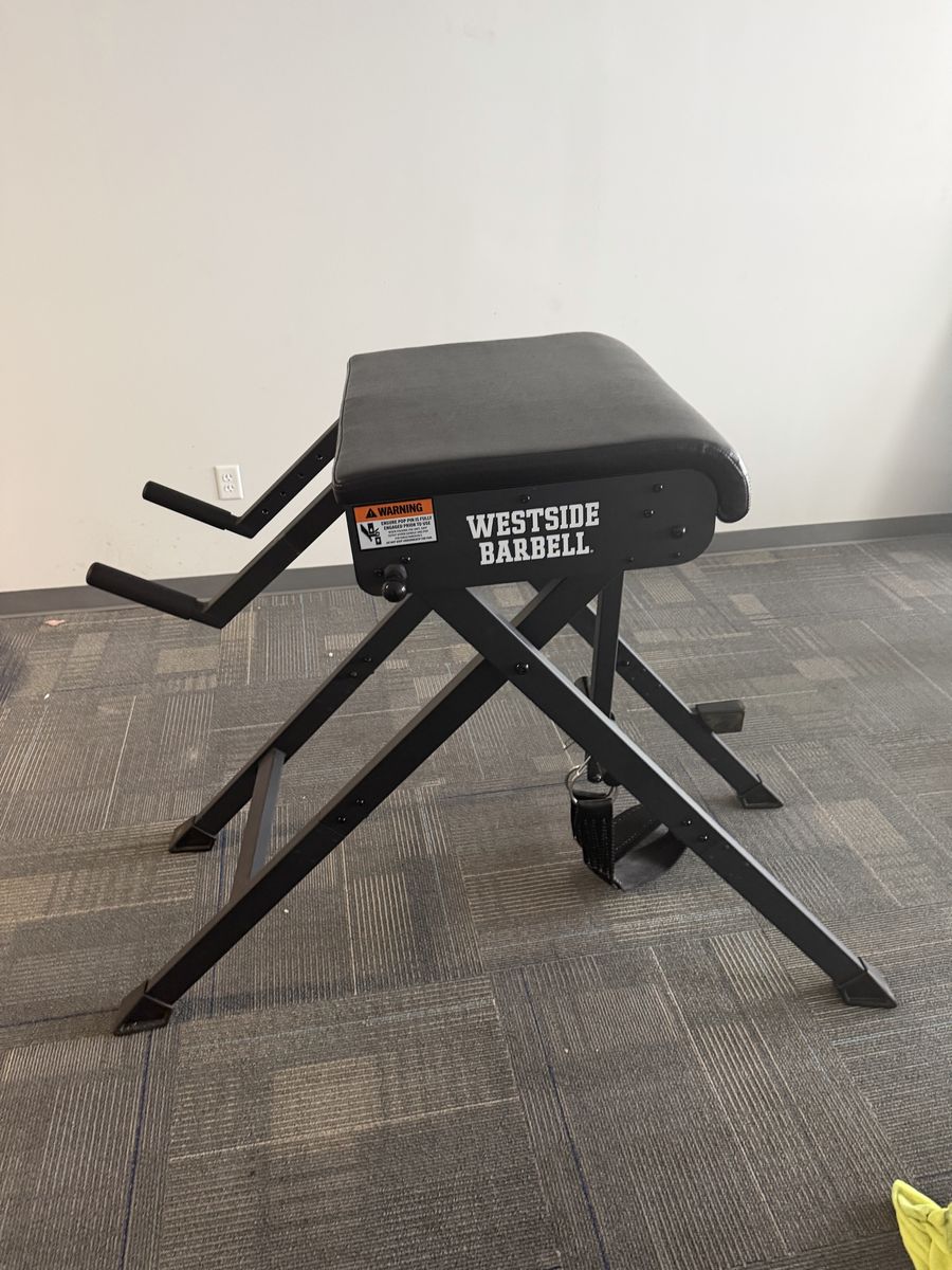 Westside Barbell Inverse Curl Machine Glute Ham Developer GHD Bench Strength Training