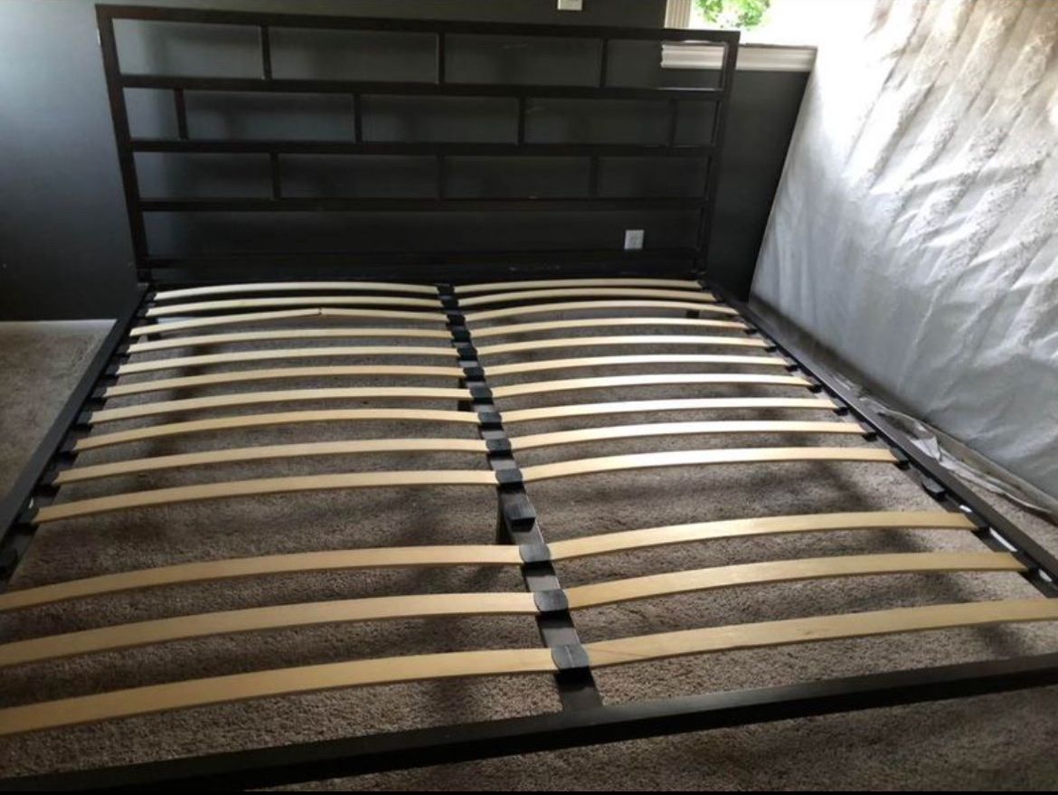 Used King Size Frame with Box Springs