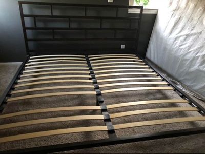 Used King Size Frame with Box Springs