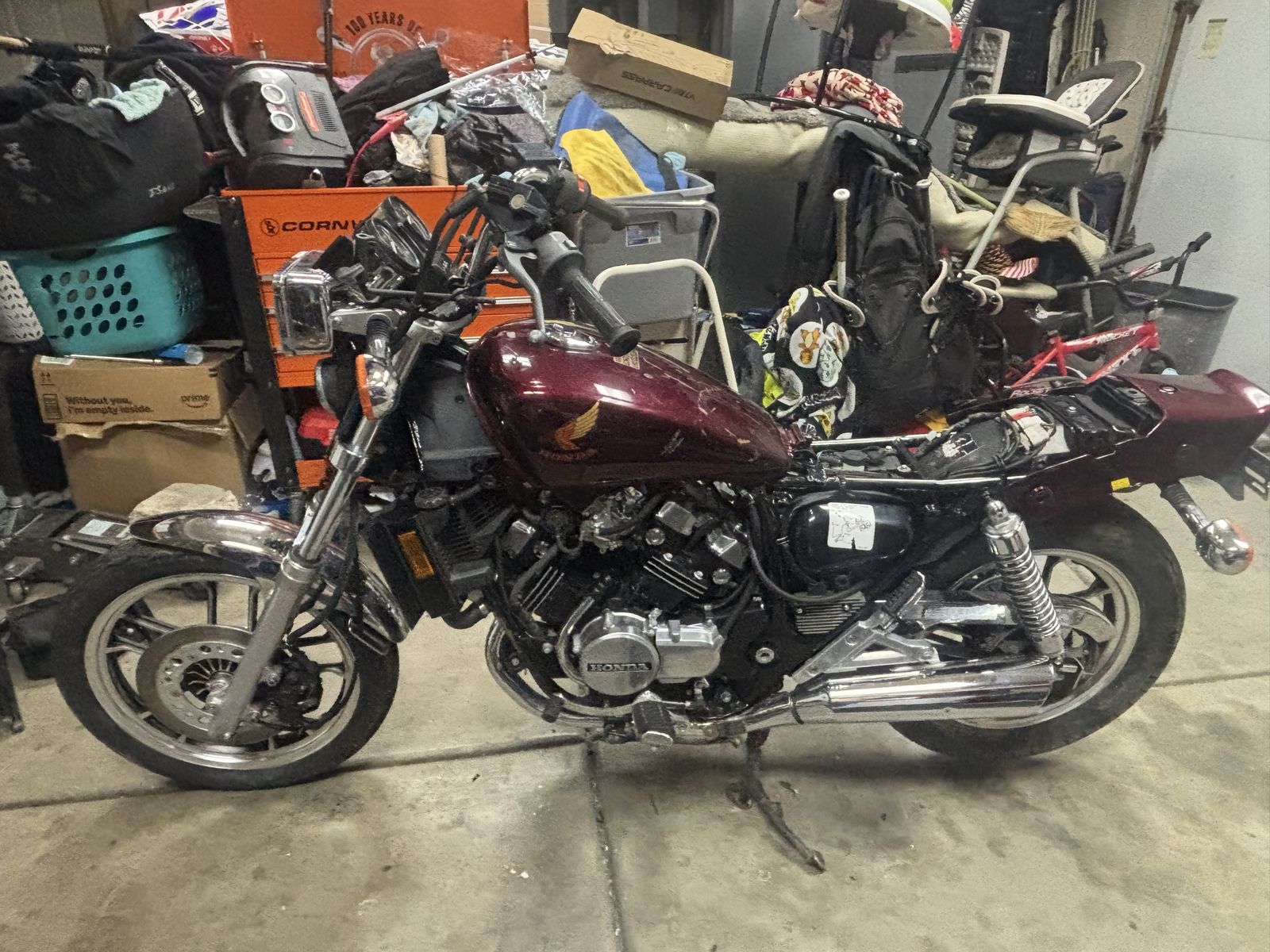 1985 Honda shadow 500
