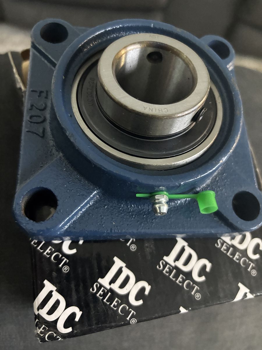 # 4 Bolt Flange Unit Bearing IDC Cast Iron 1-1/4 inch UFC207-20