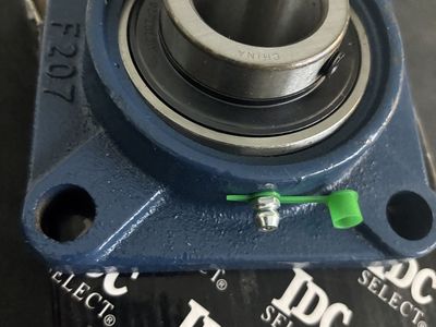 # 4 Bolt Flange Unit Bearing IDC Cast Iron 1-1/4 inch UFC207-20