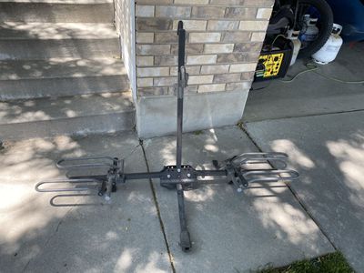 Hitch mount 2 bike rack