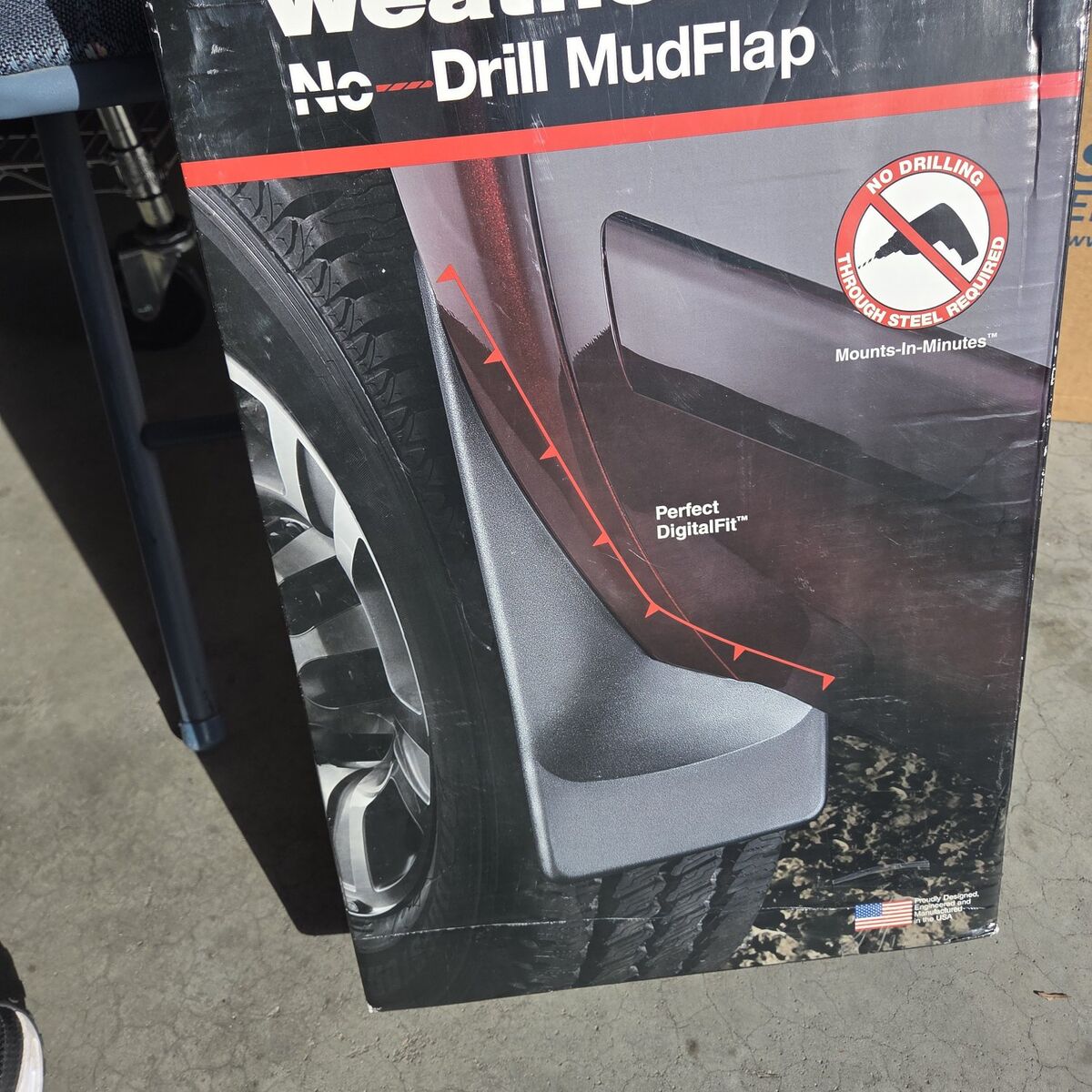 ford f250 f350 rear mud flap weathertech