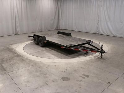 7x18 Steel Floor Car Hauler 7K Trailer For Sale