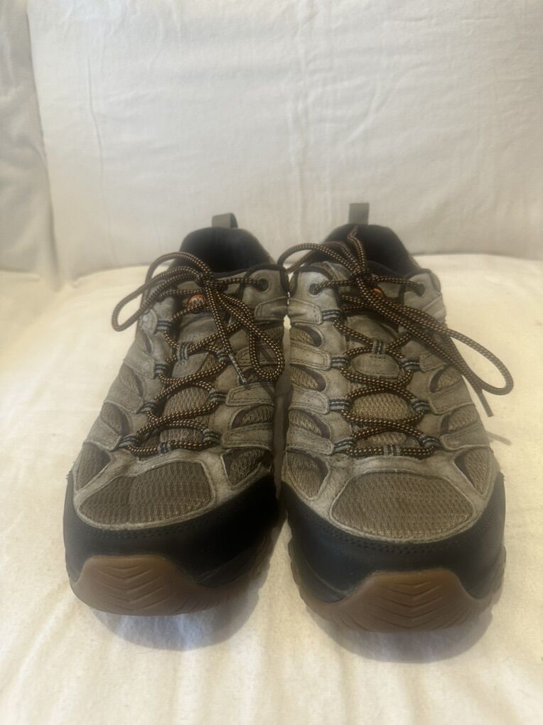 Merrell Men’s 11.5W Mesh & Leather WP Hiking Shoes
