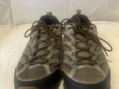 Merrell Men’s 11.5W Mesh & Leather WP Hiking Shoes