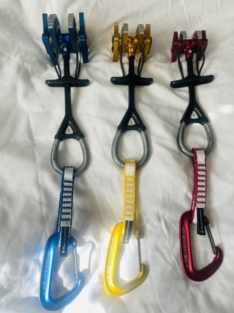 C4 Ultralight Camalots 1-3