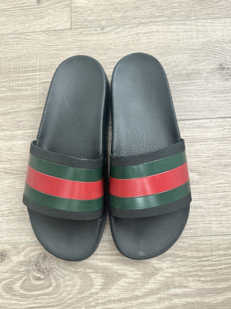 Gucci Slide Sandals Mens Size 11
