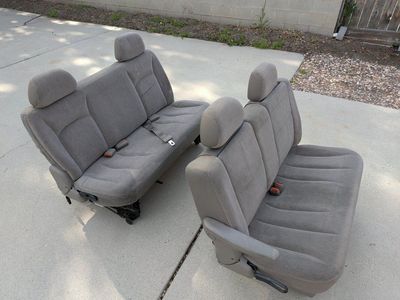Dodge Caravan 2nd and 3rd Row Bench Seats
