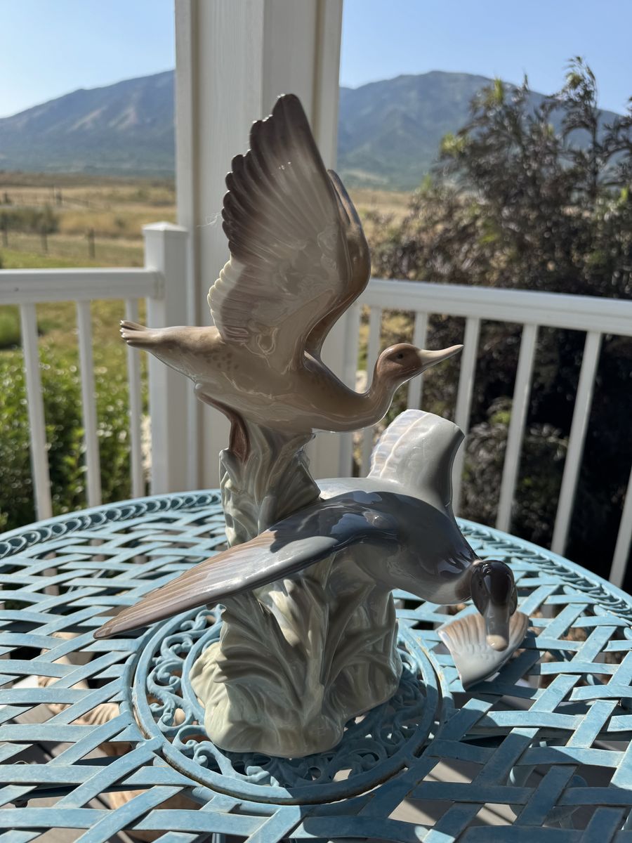 Lladro, "Ducks Fapping", #4759 - No Box - Restoration Piece - READ