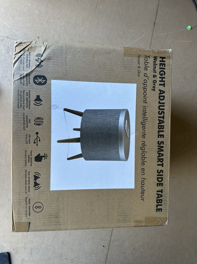 Smart Side Table Sound System New BlueTooth