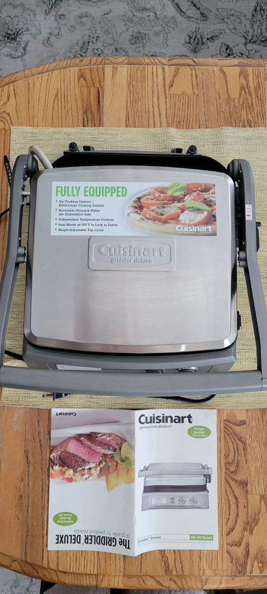 Cuisinart Griddler Deluxe Electric Griddle