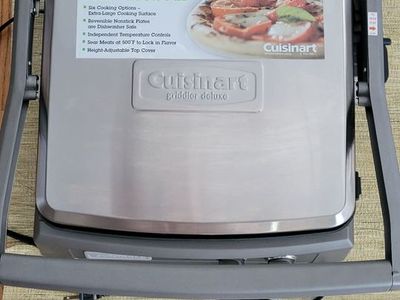 Cuisinart Griddler Deluxe Electric Griddle