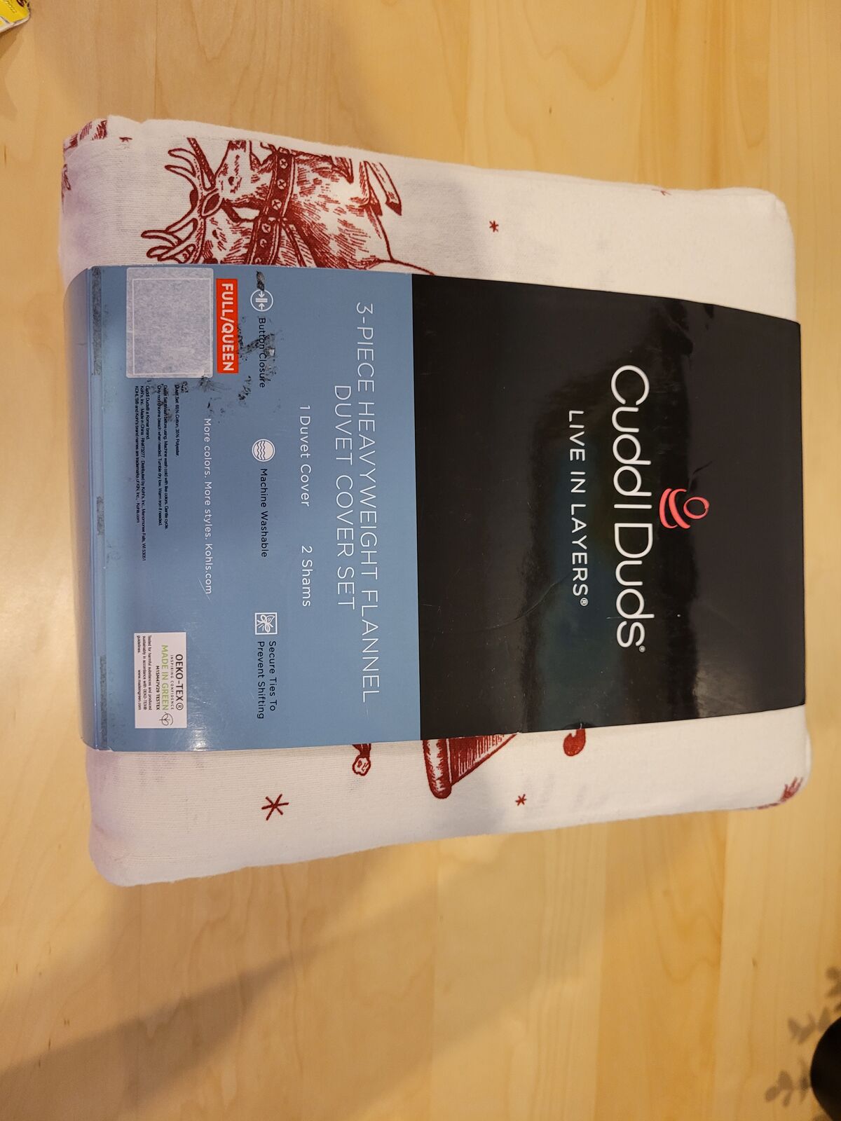 Queen/full Holiday Duvet cover