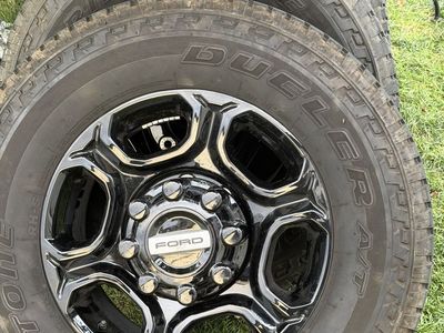 New 2026 Ford F250 wheels and tires