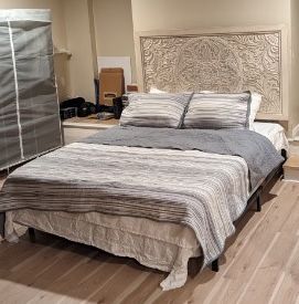 Queen Headboard & Frame
