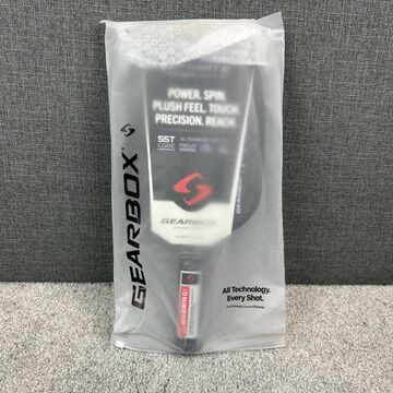 Gearbox Pro Ultimate Power Elongated Pickleball Paddle 14mm Raw Carbon Fiber 8oz