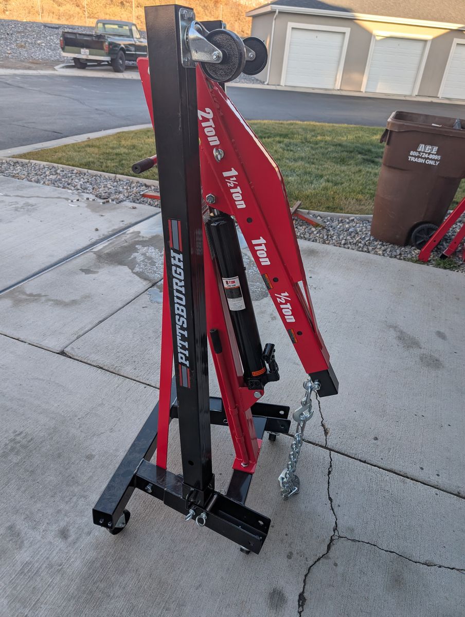 Engine lift - crane - hoist Folding