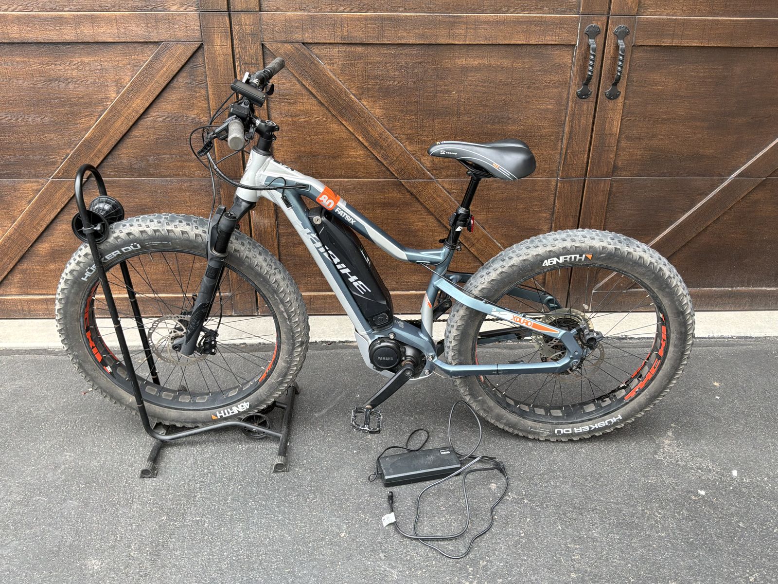 Haibike FatSix 8.0 Electric Fat Tire Mountain Bike 