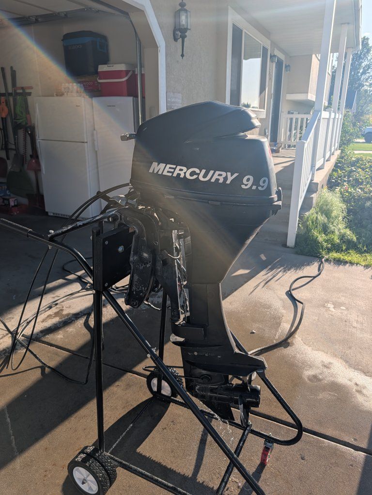 2006 Mercury 9.9hp 4 stroke outboard