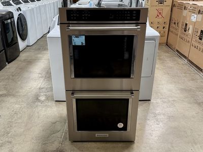 KITCHENAID 27 INCH DOUBLE WALL OVEN WITH CONVECTION