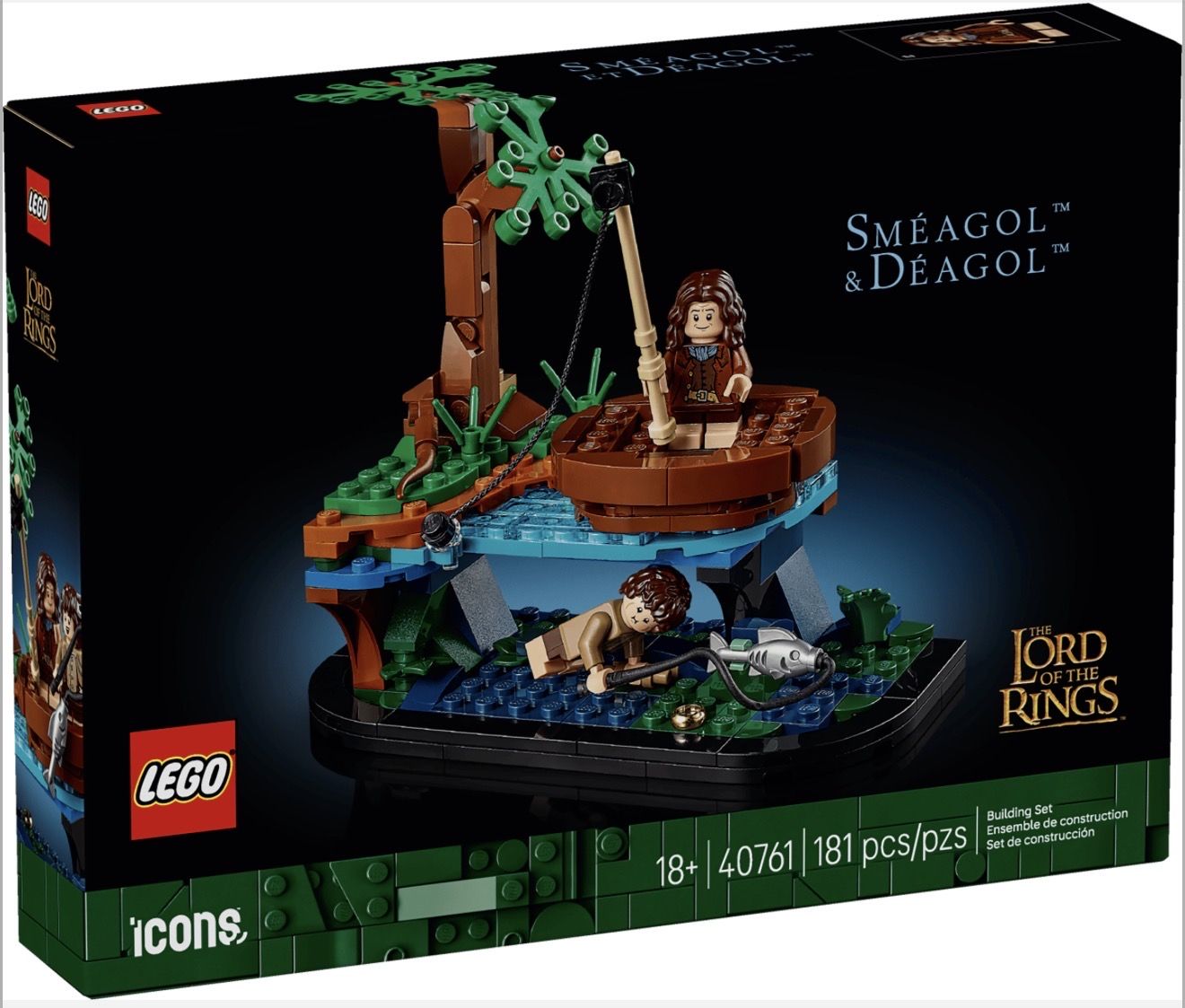 LEGO Icons Smeagol & Deagol 40761 - NEW
