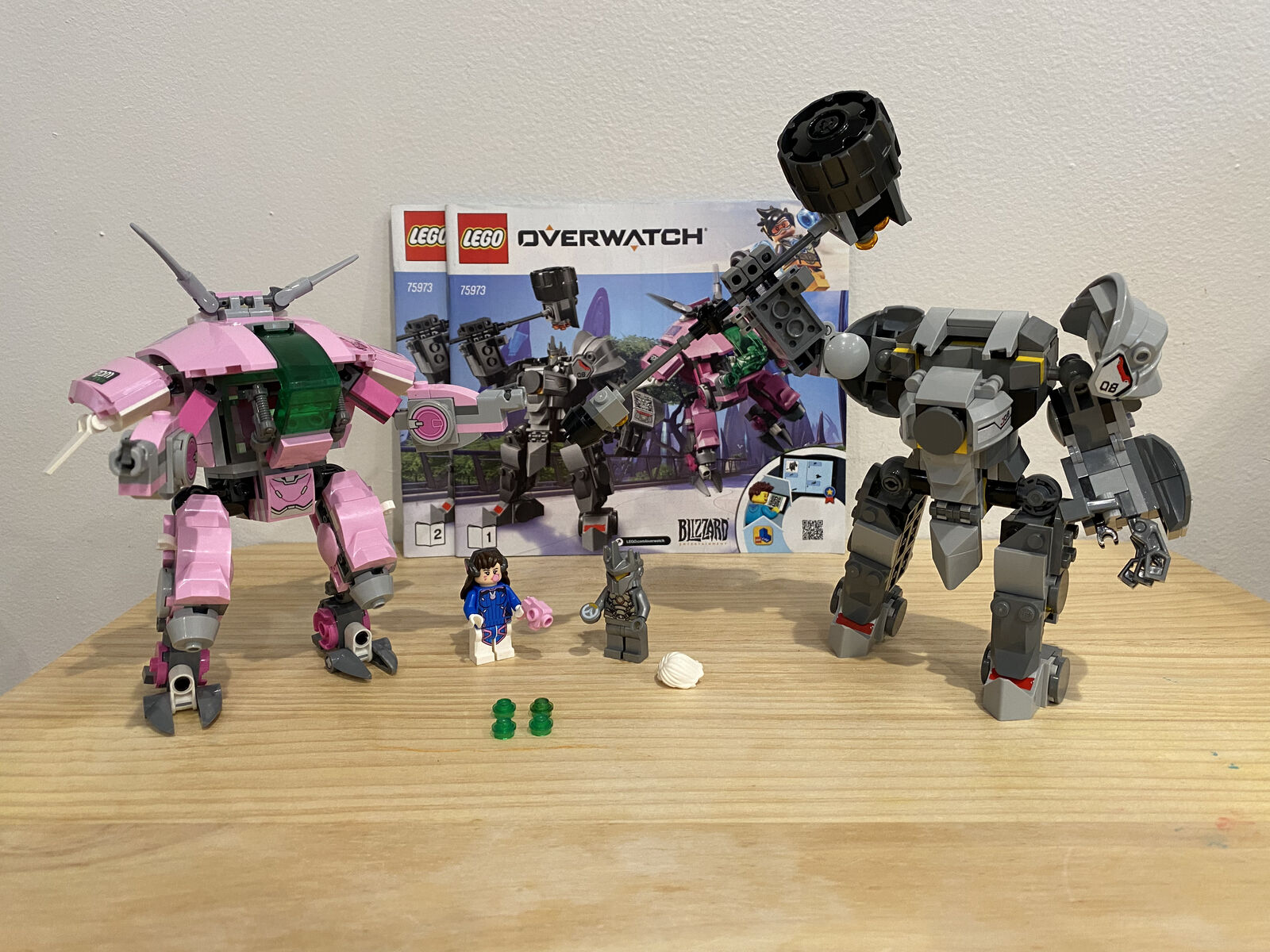 RARE and Retired! Lego Overwatch 75973 D.Va & Reinhardt