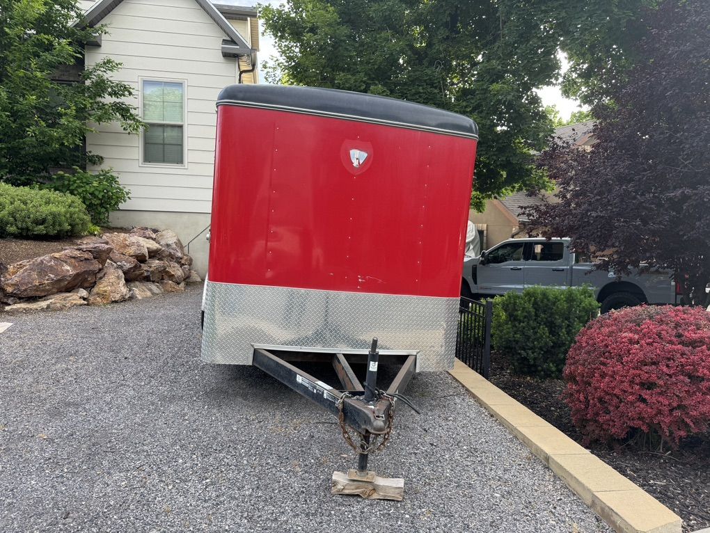16x7 Enclosed Trailer