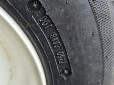 4.80-8 trailer tires and 4 on 4 wheels