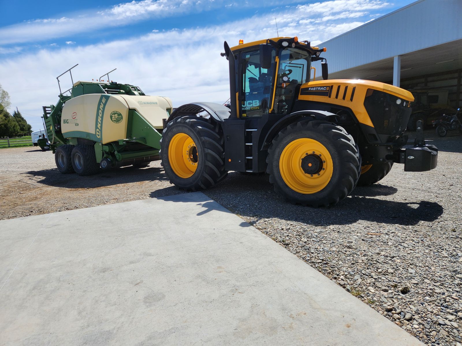 Custom baling