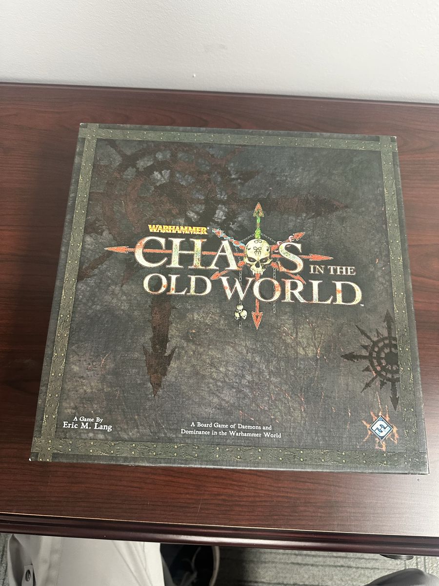 Warhammer Chaos in the Old World Board Game Unpunched