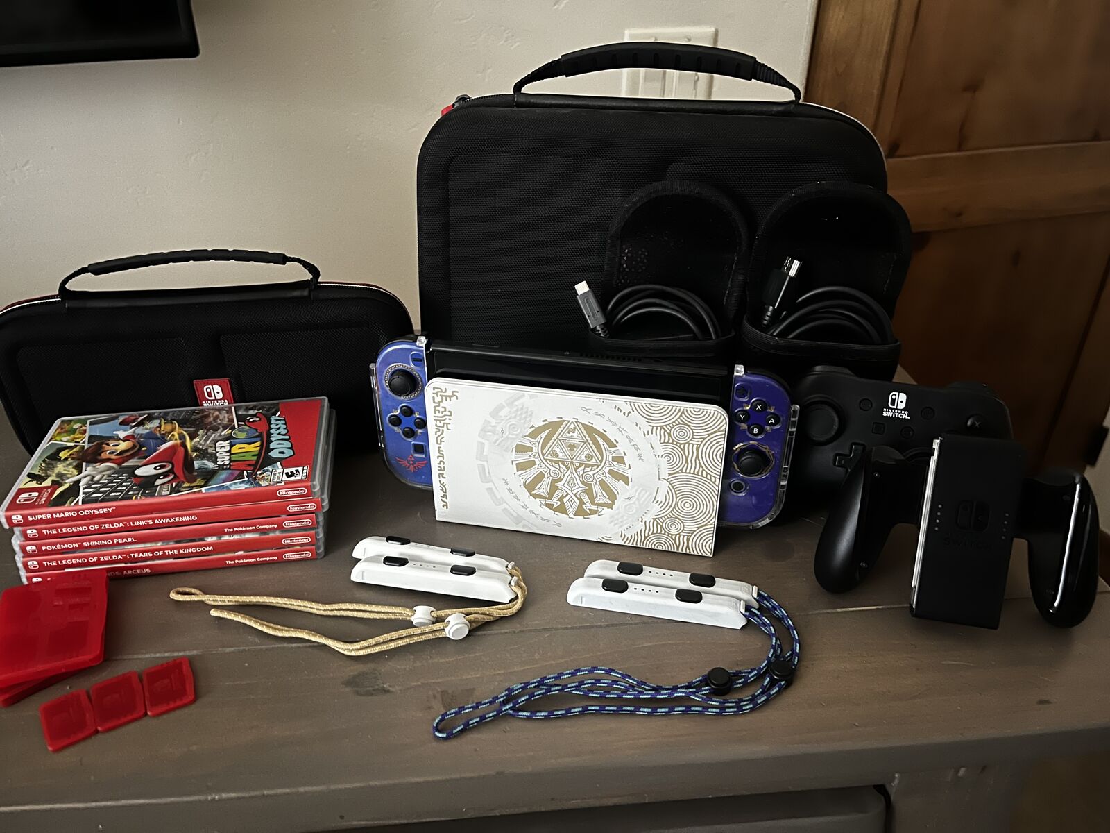 Nintendo Switch OLED: The Legend of Zelda Edition w/ 6 Games Included