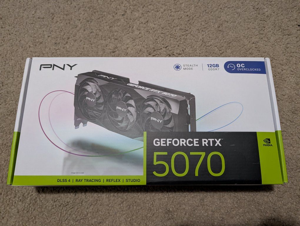 PNY NVIDIA RTX 5070 Triple OC