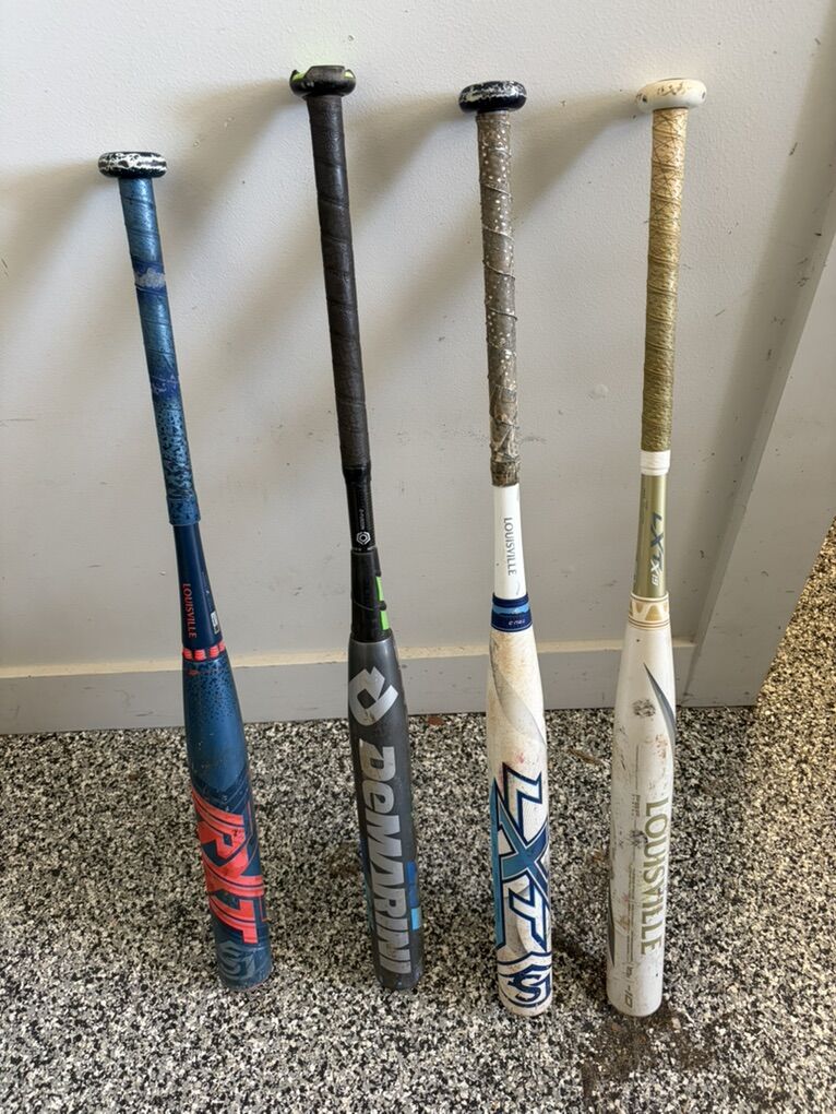 Lousville & Demarini Softball Bats